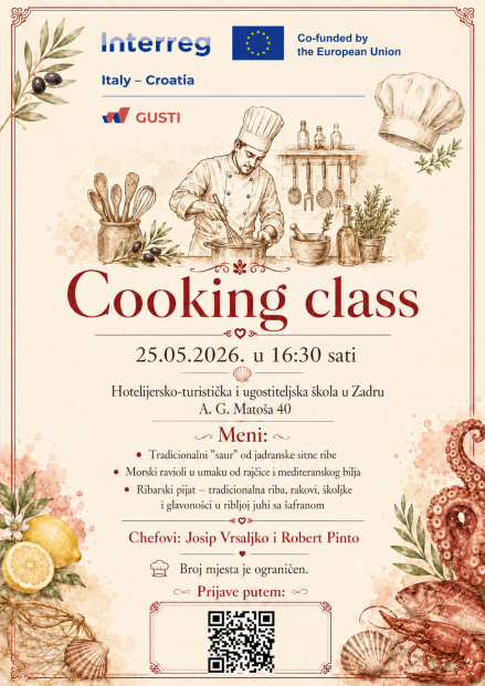 GUSTI donosi dva gastronomska događanja u Zadru – izložbu tradicionalnih jela i cooking class s poznatim chefovima - 