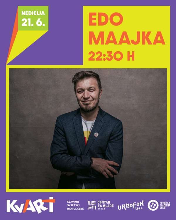 Svjetski dan glazbe u Zadru uz OBZOV i EDU MAAJKU na Kvartartu