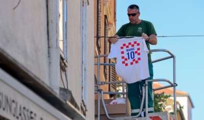 Kockice preplavile Poluotok: Zadar spreman za večer uz Vatrene
