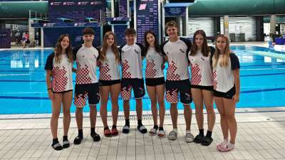 KLUB SKOKOVA U VODU ZADAR Mikula Miočić šesti u Europi – odličan nastup zadarskih reprezentativaca na Europskom juniorskom prvenstvu