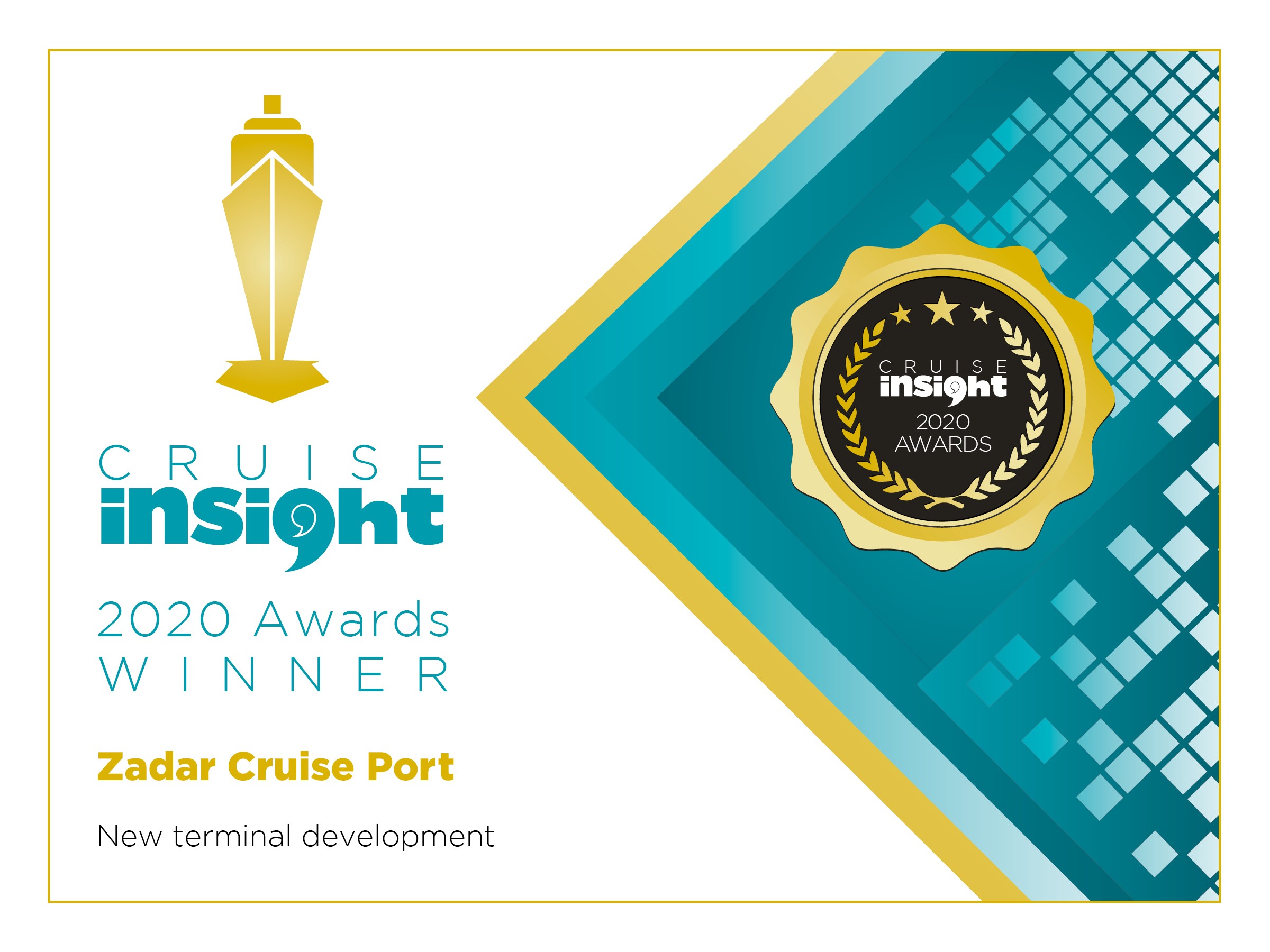 Zadar Cruise Port osvojila prestižnu nagradu za postignuća u razvoju terminala