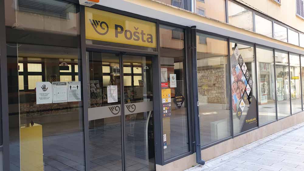 PU ZADARSKA Iz Pošte ukrao opremu vrijednu 5 600 kuna