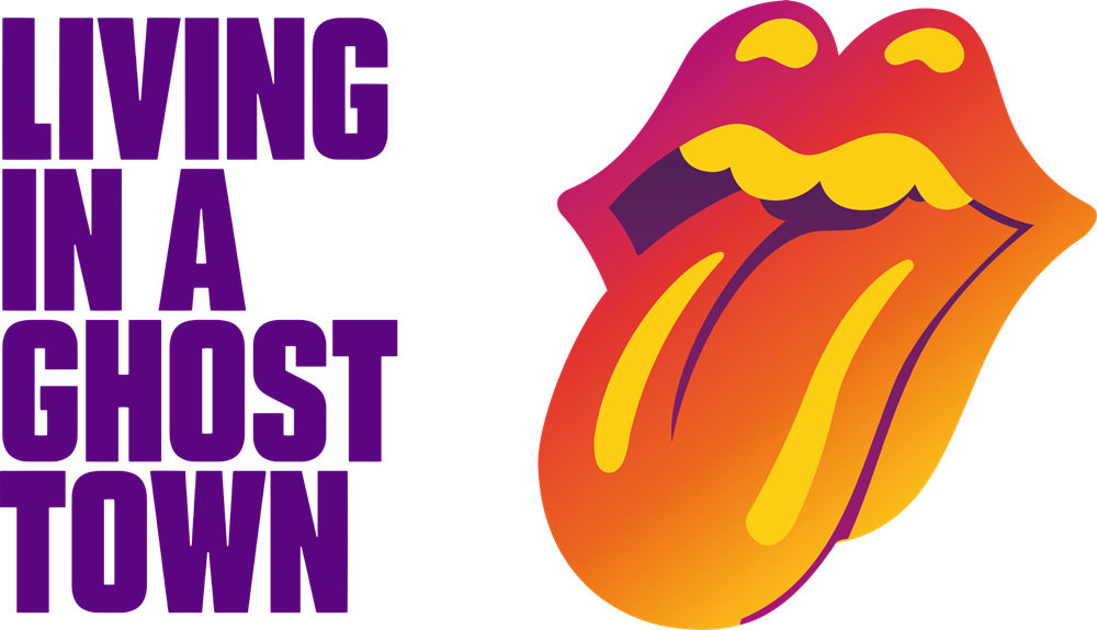 THE ROLLING STONES "Living In A Ghost Town"