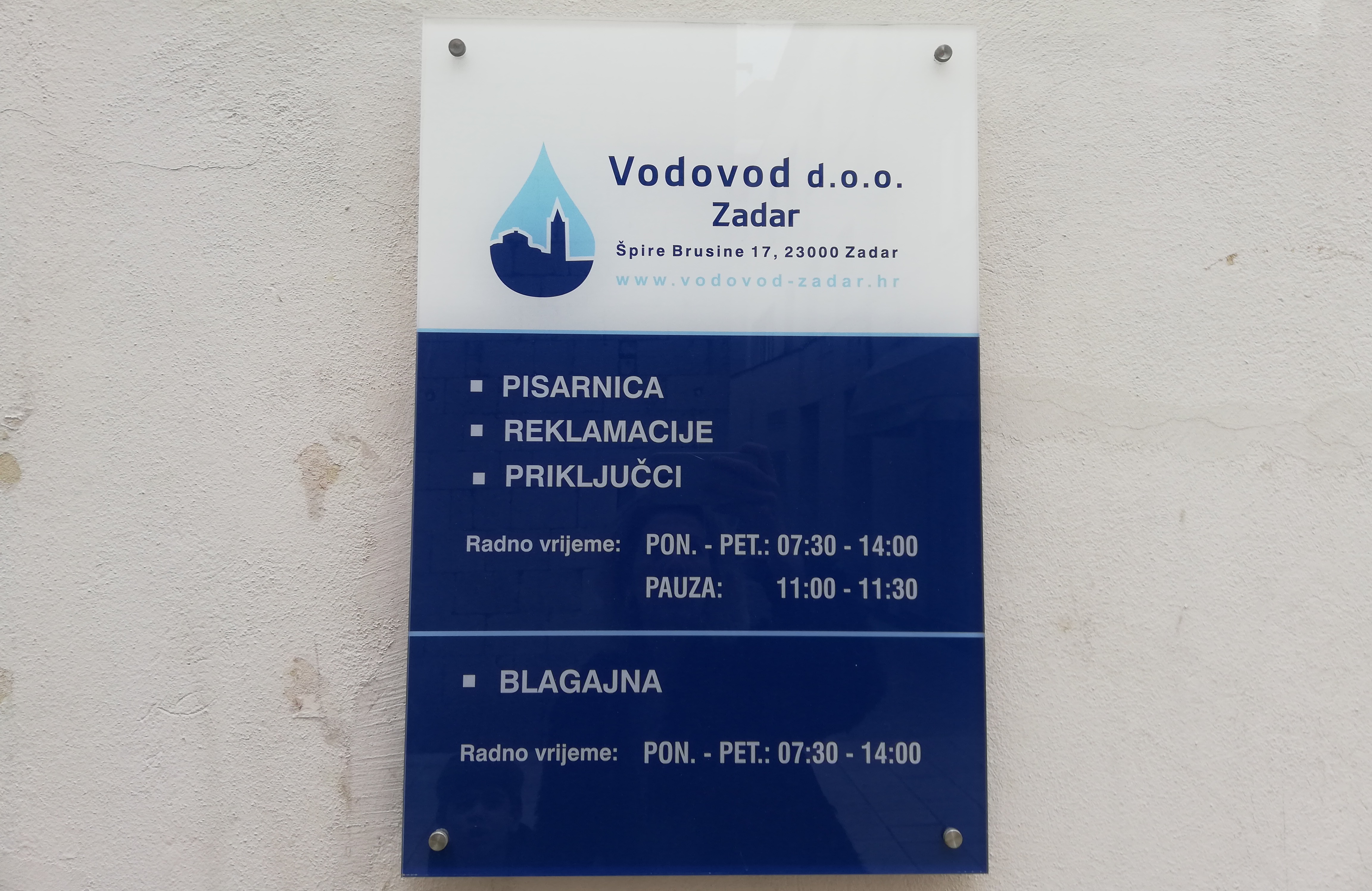 U ponedjeljak bez vode potrošači u ulici Put Špetica i Ispod Dvorina