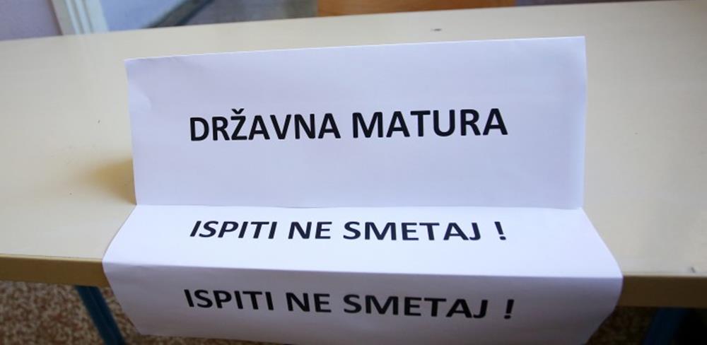 DRŽAVNA MATURA Maturanti danas pišu probni online esej