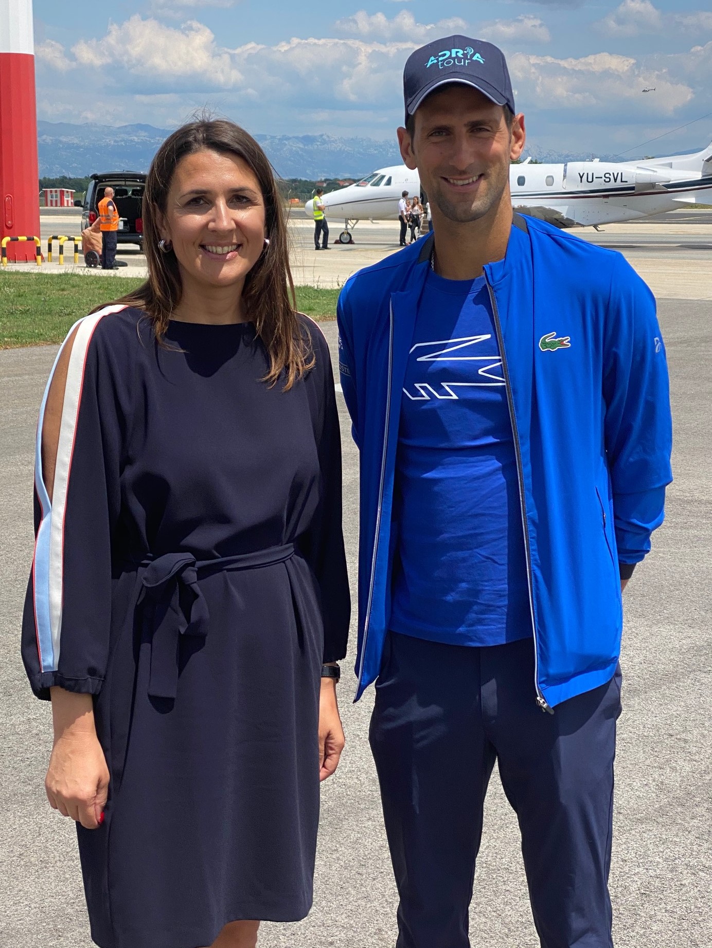Novak Đoković sletio u Zadar! Hrvatska je od danas teniski centar svijeta