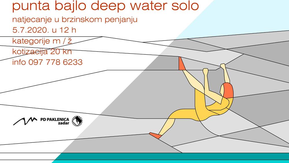 ATRAKCIJA NA PUNTI BAJLO Deep water solo - natjecanje u brzinskom penjanju