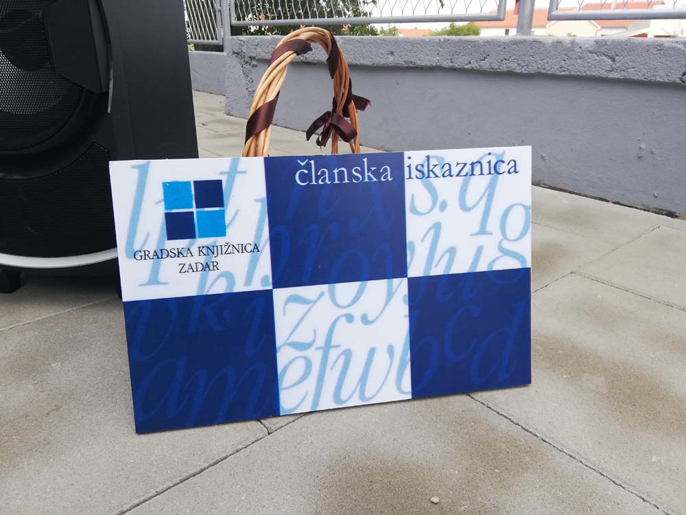 Besplatan upis u Gradsku knjižnicu Zadar za učenike prvih razreda osnovne i prvih razreda srednje škole