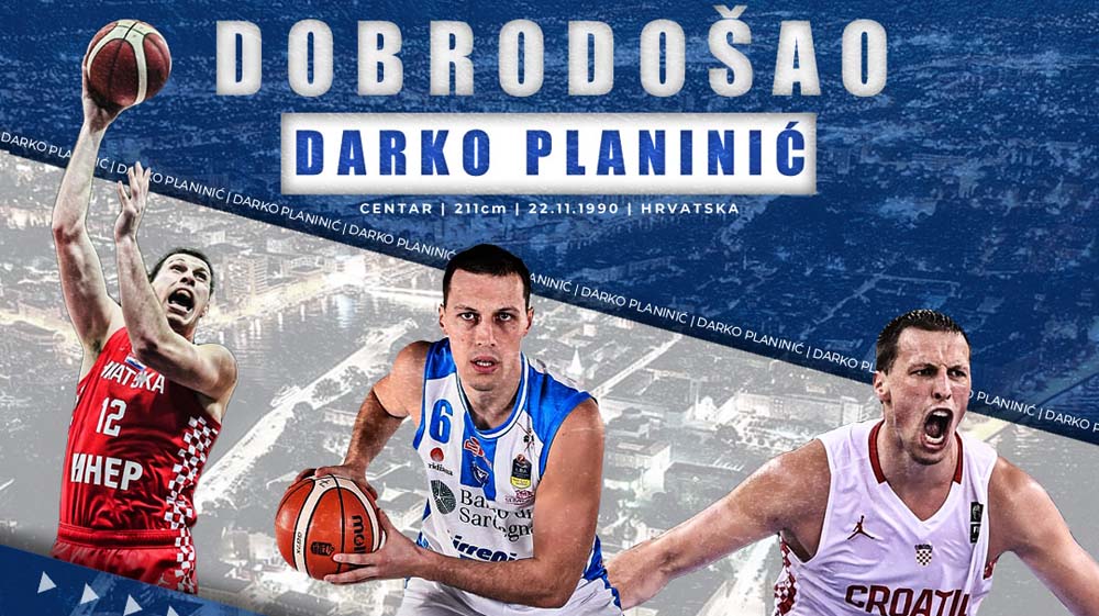 SADA JE I SLUŽBENO Darko Planinić novi je centar KK Zadar