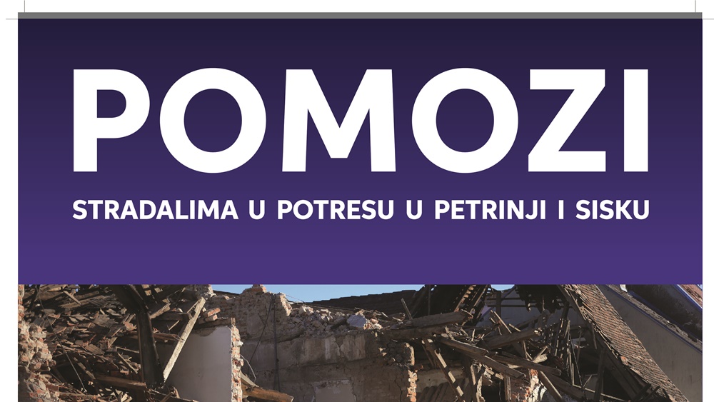 AKCIJA ZADARSKE NADBISKUPIJE Pomoć nastradalima u potresu na području Sisačke biskupije