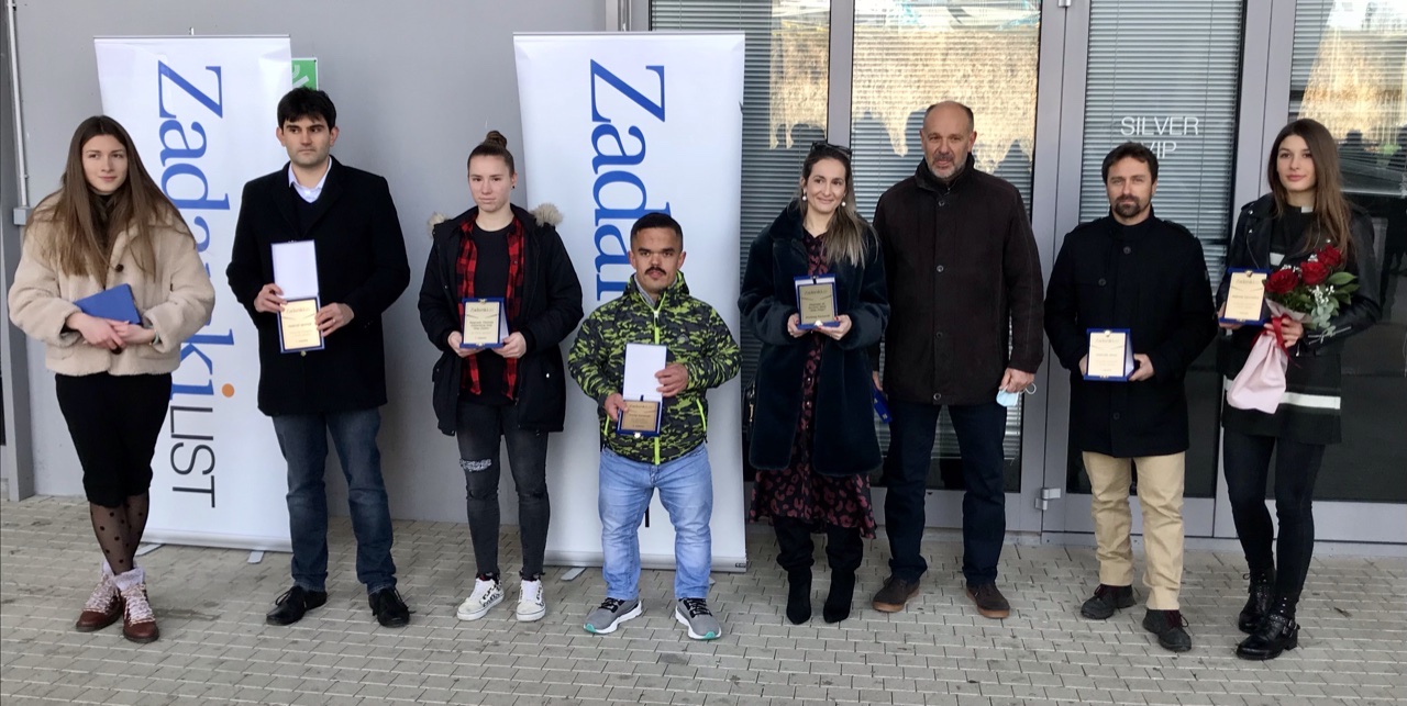 27. AKCIJA ZADARSKOG LISTA Najbolji sportaši 2020. Veronika Šokota, Saša Martinović, braća Fantela i Ninčević / de Micheli Vitturi