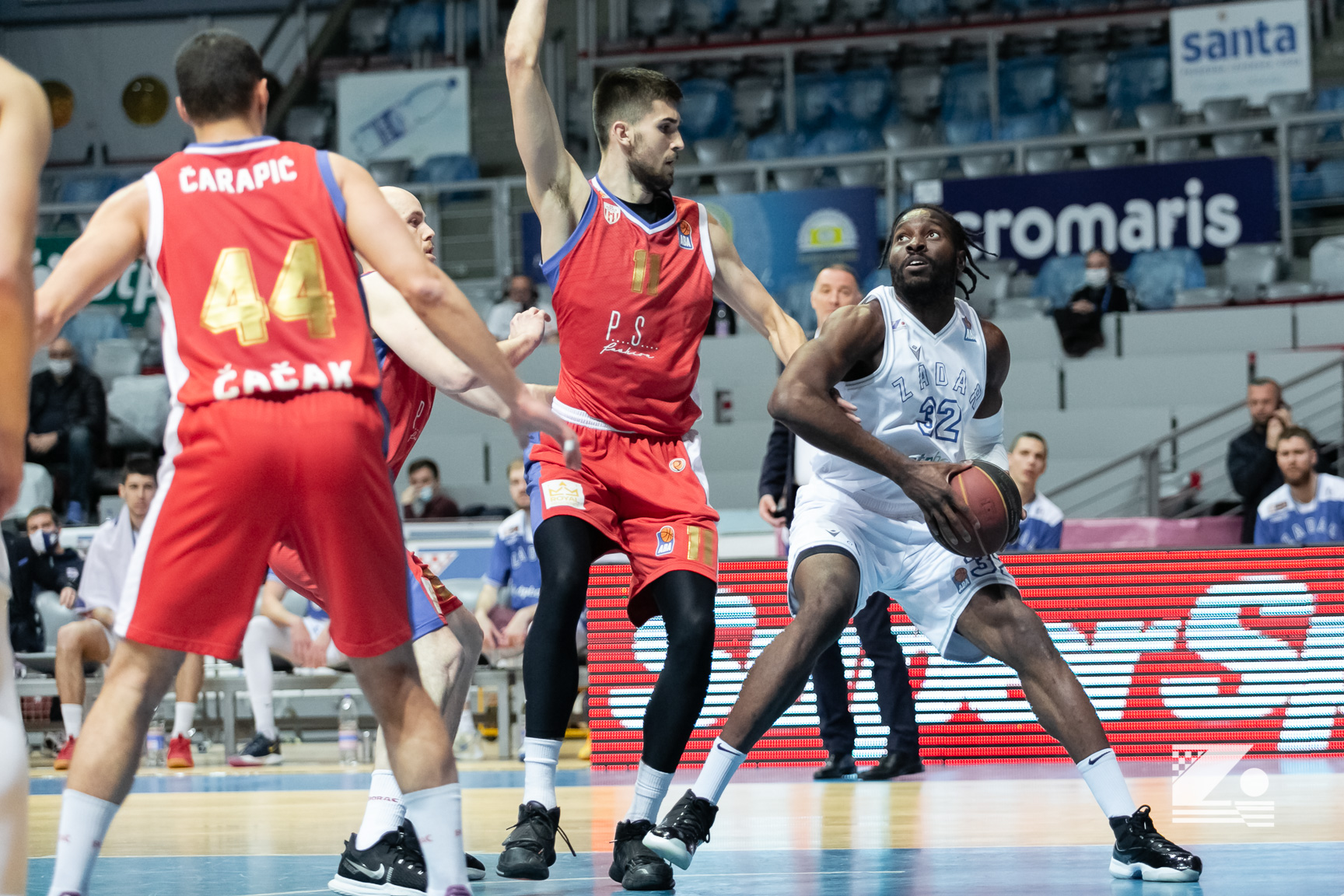 ZADAR SVLADAO BORAC Od dva loša pobijedio sretniji
