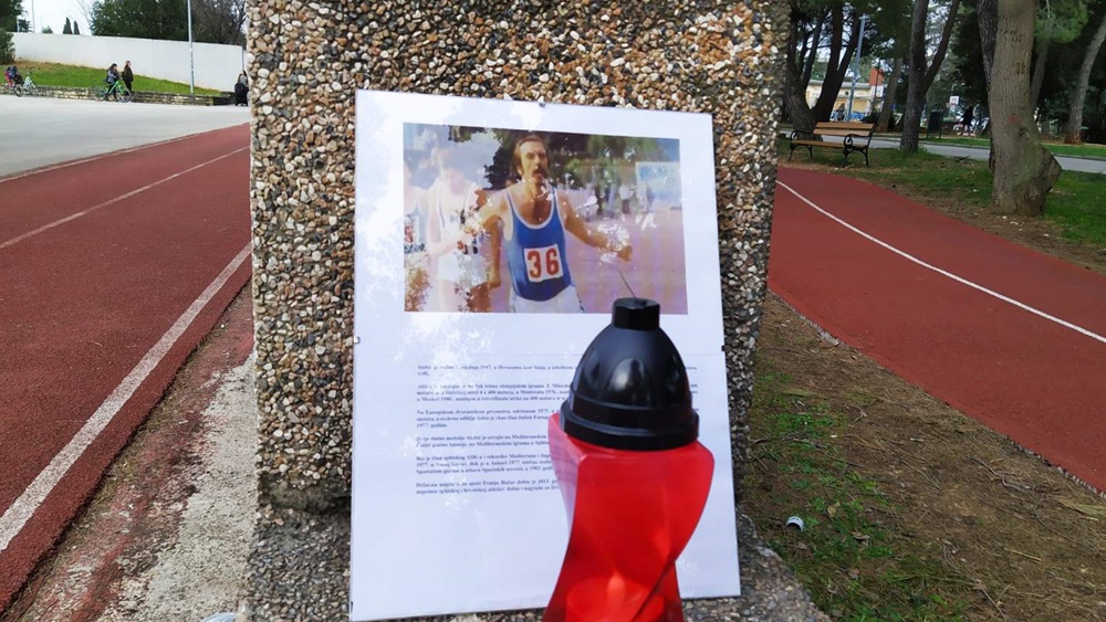 Na Višnjiku odana počast preminulom atletičaru Josipu Jozi Alebiću
