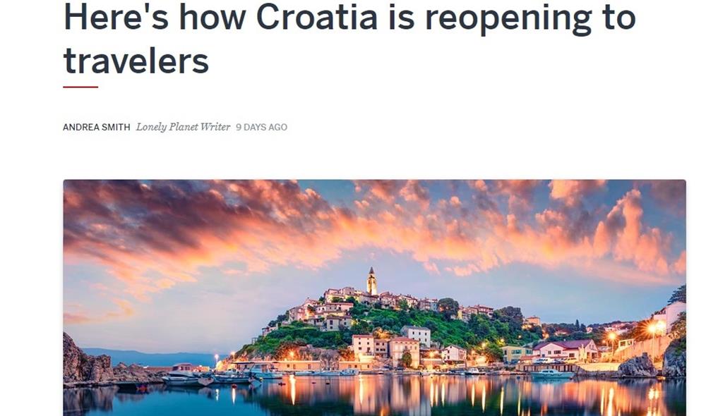 LONELY PLANET  Zadar je jedna od 17 najboljih lokacija koje morate posjetiti u Hrvatskoj!