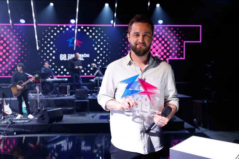 Matija Cvek nakon pobjede na Zagrebačkom festivalu: “Dojmovi su još uvijek tu negdje u zraku“
