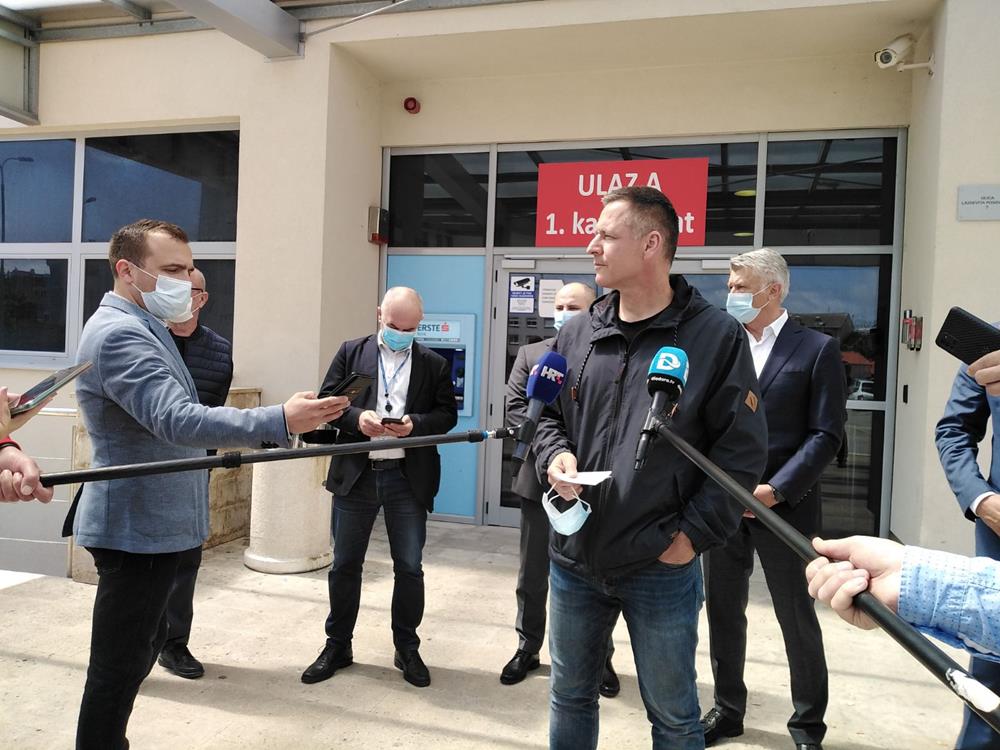 Čulina: „COVID situacija je stabilna“; Škrgatić: „Nabavom novog uređaja, Zadar postaje referentni centar za jugoistočnu Europu“