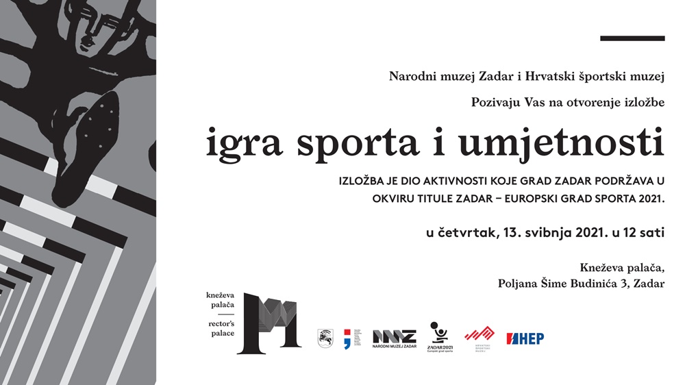 IZLOŽBA "IGRA SPORTA I UMJETNOSTI" U KNEŽEVOJ PALAČI