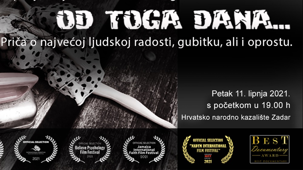 "OD TOGA DANA" Projekcija dokumentarnog filma o ubijenoj djeci u Domovinskom ratu