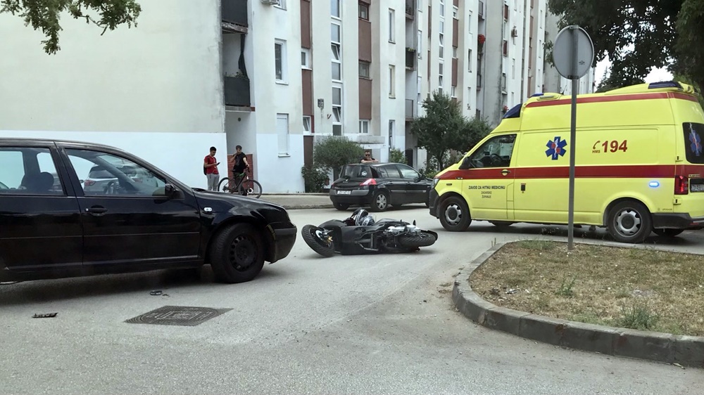 Prometna nesreća u Ulici Benka Benkovića