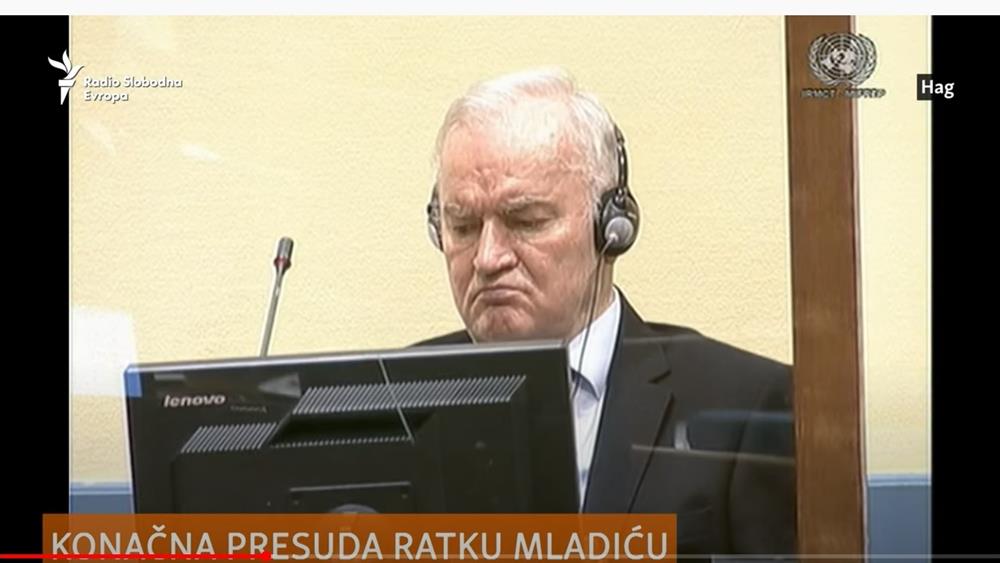 RATNI ZLOČINAC U HAAGU Mladiću potvrđena doživotna kazna