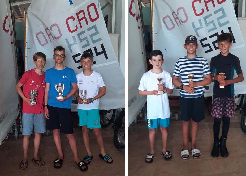 ŠPINUTOVA REGATA Luka Dokoza (JK Uskok) osvojio 2. mjesto