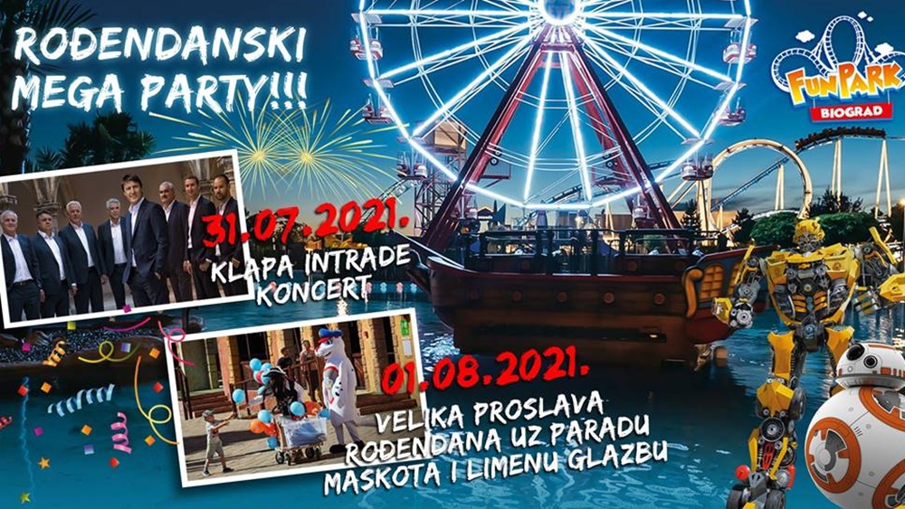Kakav mega-rođendanski party je pripremio Fun park Biograd!