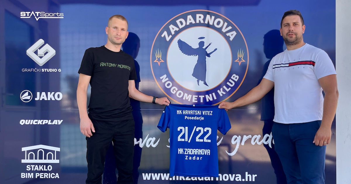 Potpisan ugovor o poslovno-sportskoj suradnji između Nogometnog kluba Hrvatski vitez i Nogometnog kluba Zadarnova