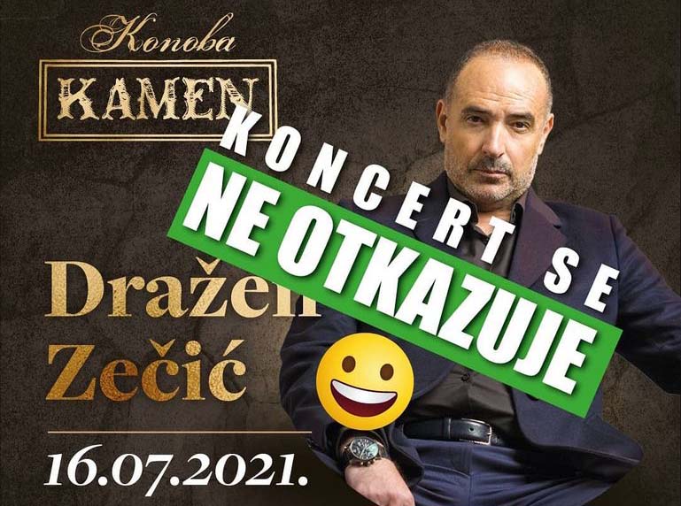 KONCERT NIJE ODGOĐEN Većina dogovorenih koncerata u Zadarskoj županiji ide po planu