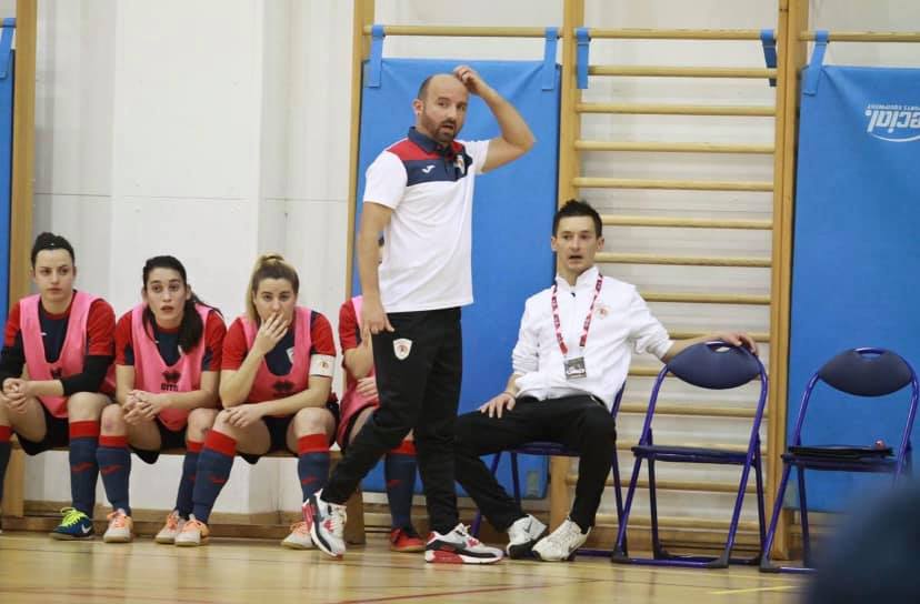 Luka Marinović i Petra Barbir u Hrvatskoj ženskoj futsal reprezentaciji na kvalifikacijama za Euro