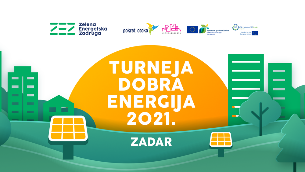 TURNEJA DOBRA ENERGIJA U ZADRU: Besplatno predavanje o solarnoj energiji za kućanstva