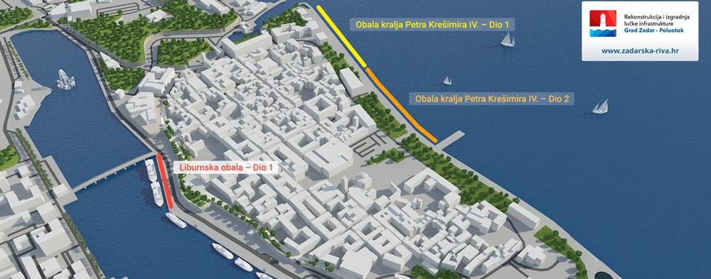 Intenziviranje radova na 2. dijelu zahvata na Obali kralja Petra Krešimira IV.