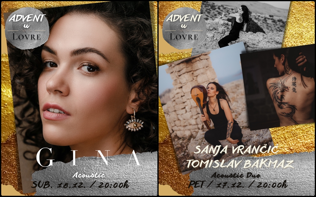 ZADAR OVOG VIKENDA IMA BOGAT GLAZBENI PROGRAM - ADVENT U LOVRI UZ GINU!