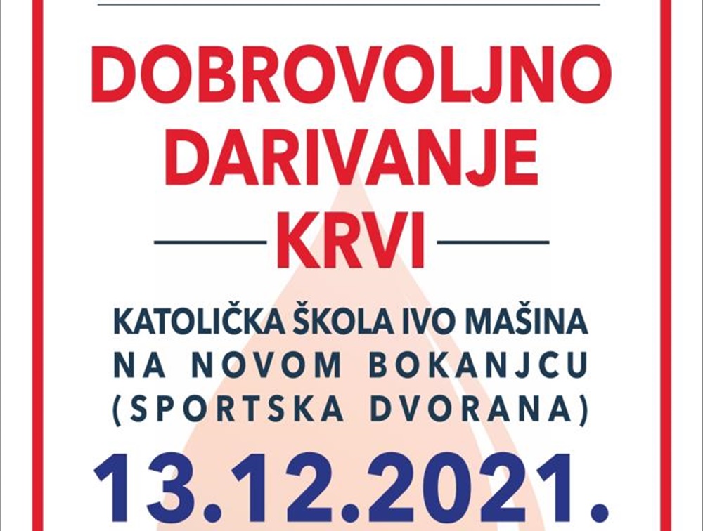 NOVI BOKANJAC Akcija dobrovoljnog darivanja krvi