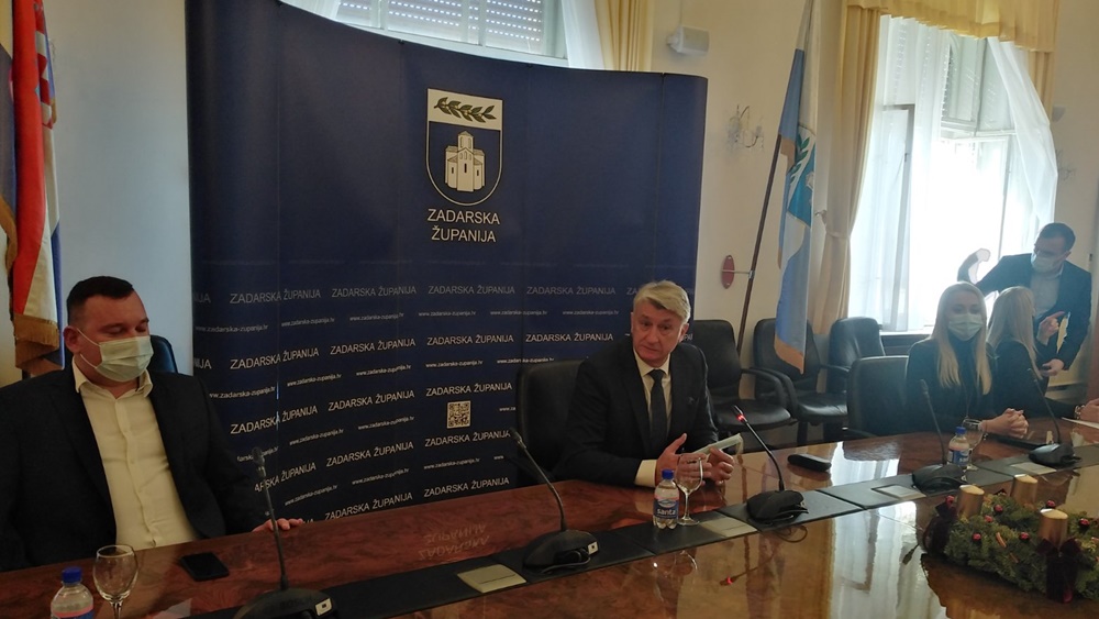 Župan Longin primio novinare, fotografe i snimatelje zadarskih redakcija
