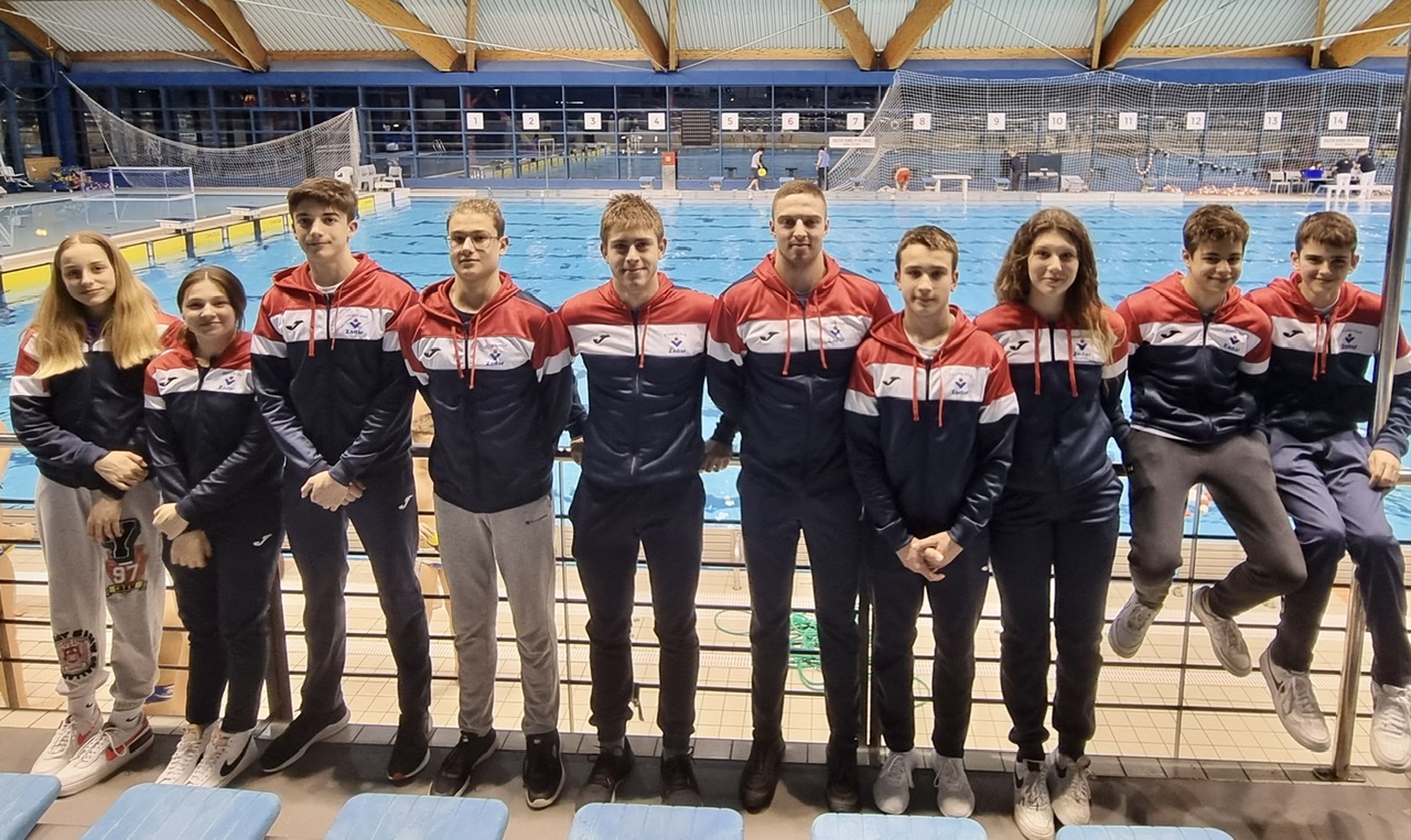 PK ZADAR Pripreme u 50m bazenu i 6 odličja sa mitinga ZPK