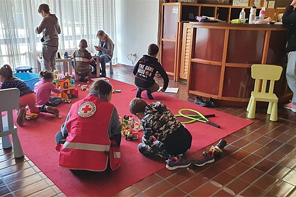 Hrvatski Crveni križ  započinje s prikupljanjem materijalne humanitarne pomoći za izbjeglice iz Ukrajine