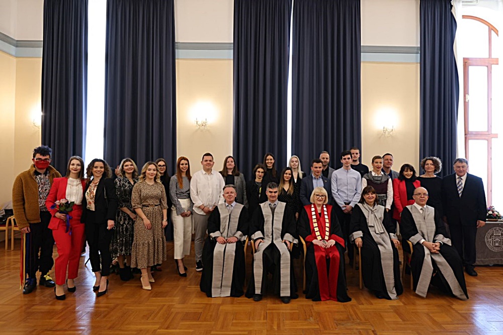 Dodijeljene godišnje nagrade rektorice zaslužnim studentima, djelatnicima i profesorima