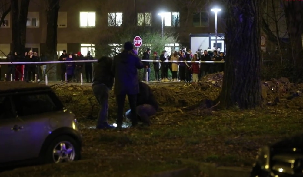 NA ZAGREB PAO IZVIĐAČKI DRON IZ UKRAJINE? U Jarunskoj ulici ogroman krater, policija pronašla dva padobrana