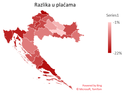 Na tržištu ništa novo: Čak i kada se radi o istom radnom mjestu, žene su plaćene manje od muških kolega