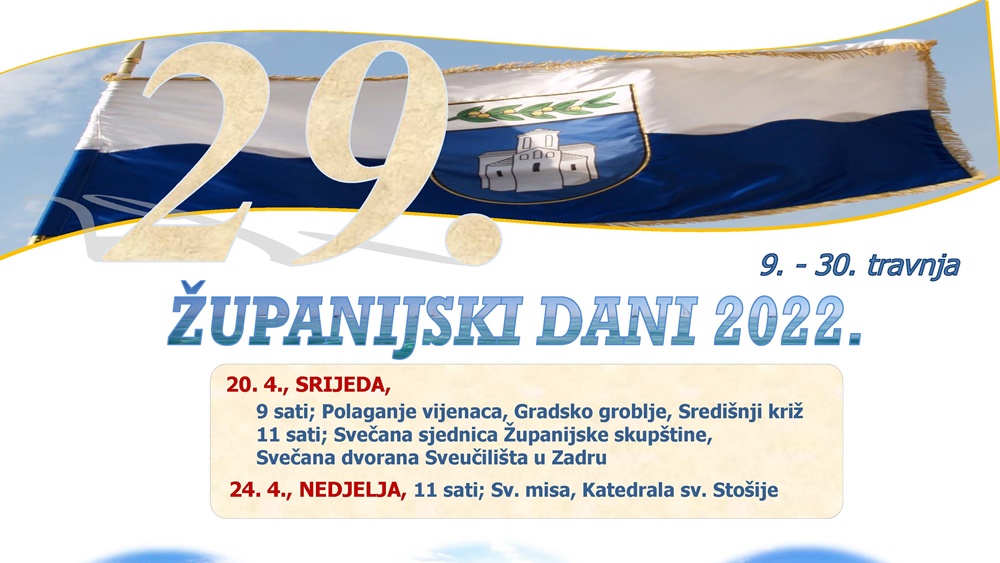 Bogat program Županijskih dana 2022.