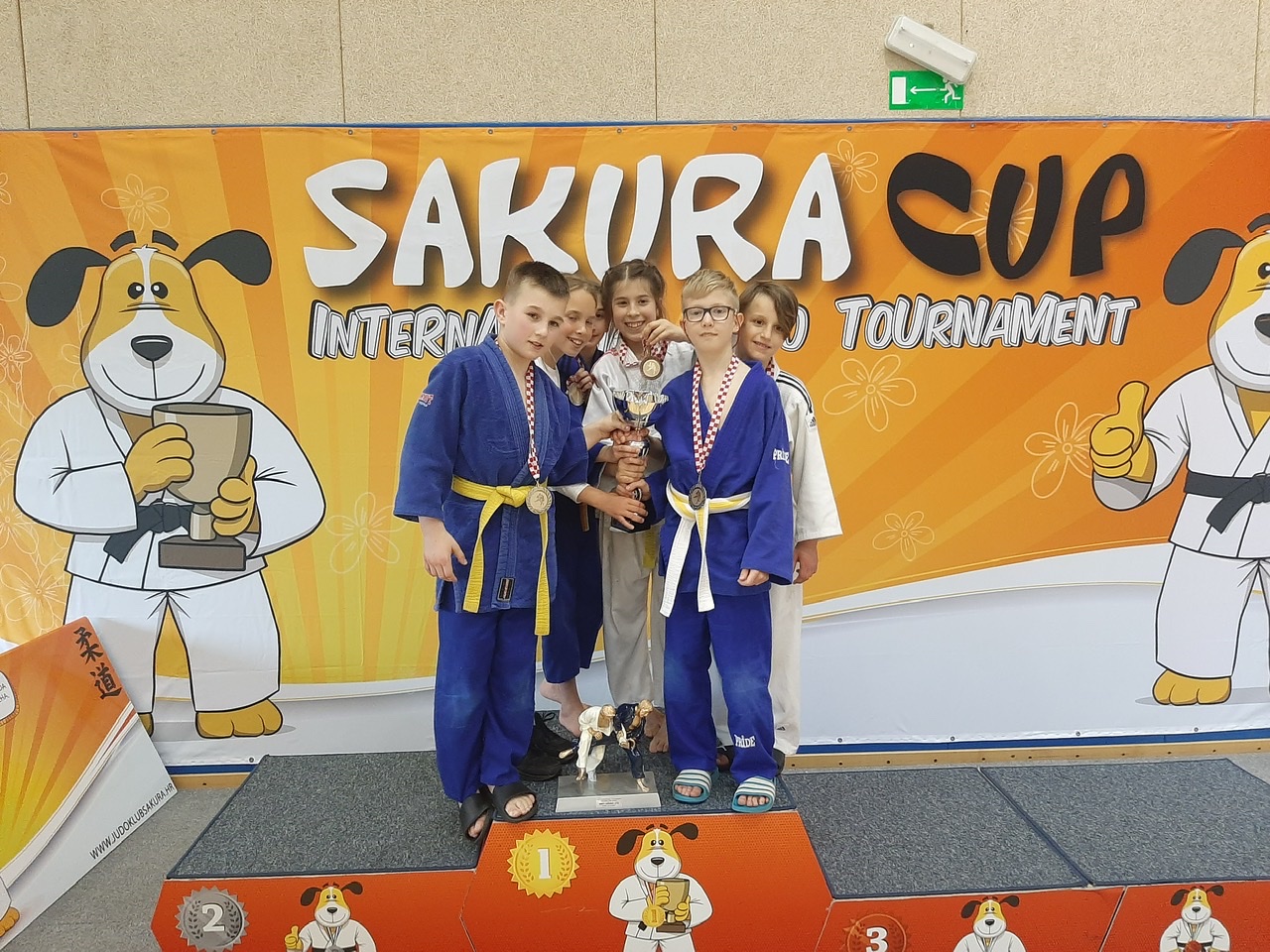 SAKURA KUP 10 odličja i pehar u ekipnom poretku za predstavnike Judo kluba Zadar