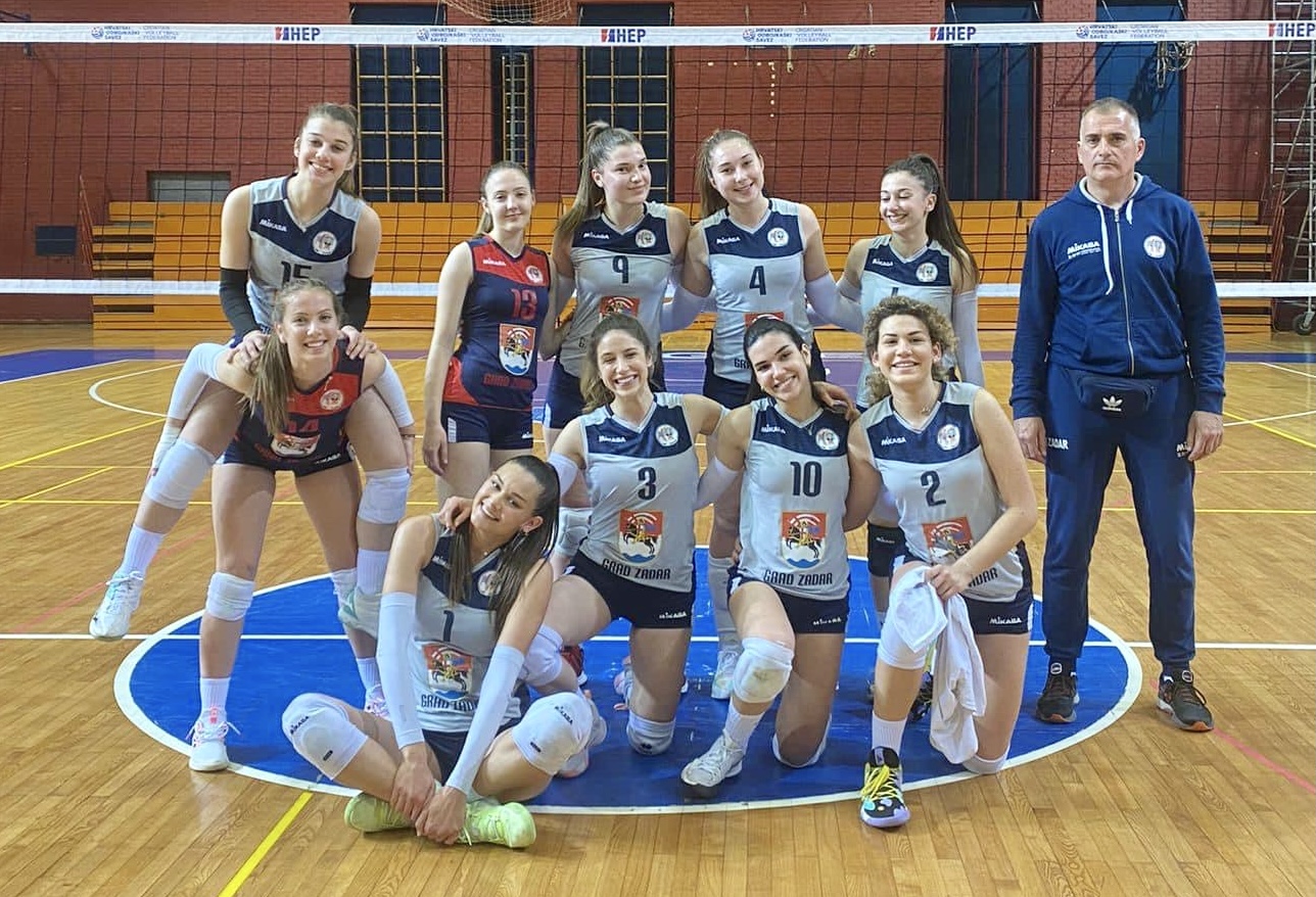 Odbojkašice Zadra sezonu zaključile na sedmom mjestu