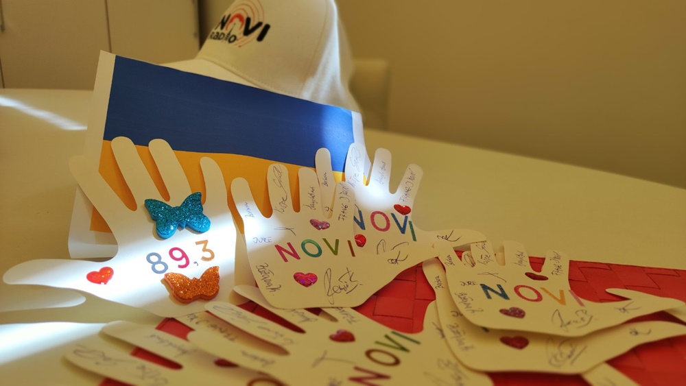 Novi radio pruža ruku prijateljstva djeci iz Ukrajine