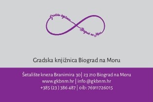Noć knjige u Gradskoj knjižnici Biograd na Moru