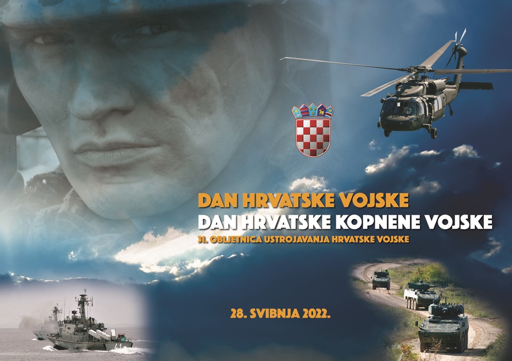 Medved: "Hrvatska vojska je bila i ostaje jamac naše sigurnosti i stabilnosti"