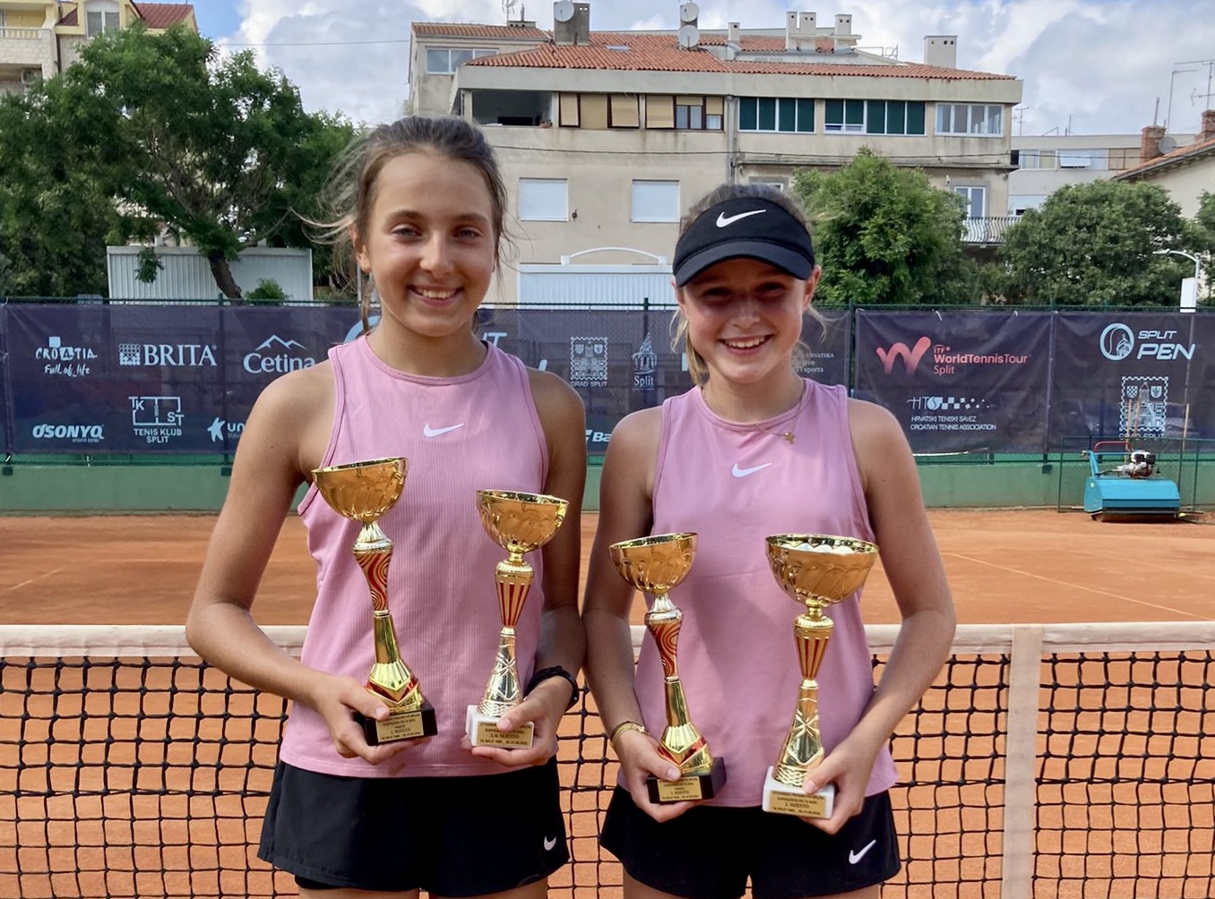 SPLIT OPEN Aleksandra Kardum iz TK Zadar 08 s partnericom Katom Sučić do naslova u parovima