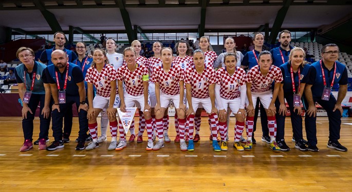 Hrvatska ženska futsal reprezentacija na čelu s izbornikom Lukom Marinovićem protiv Saudijske Arabaije upisala dvije pobjede