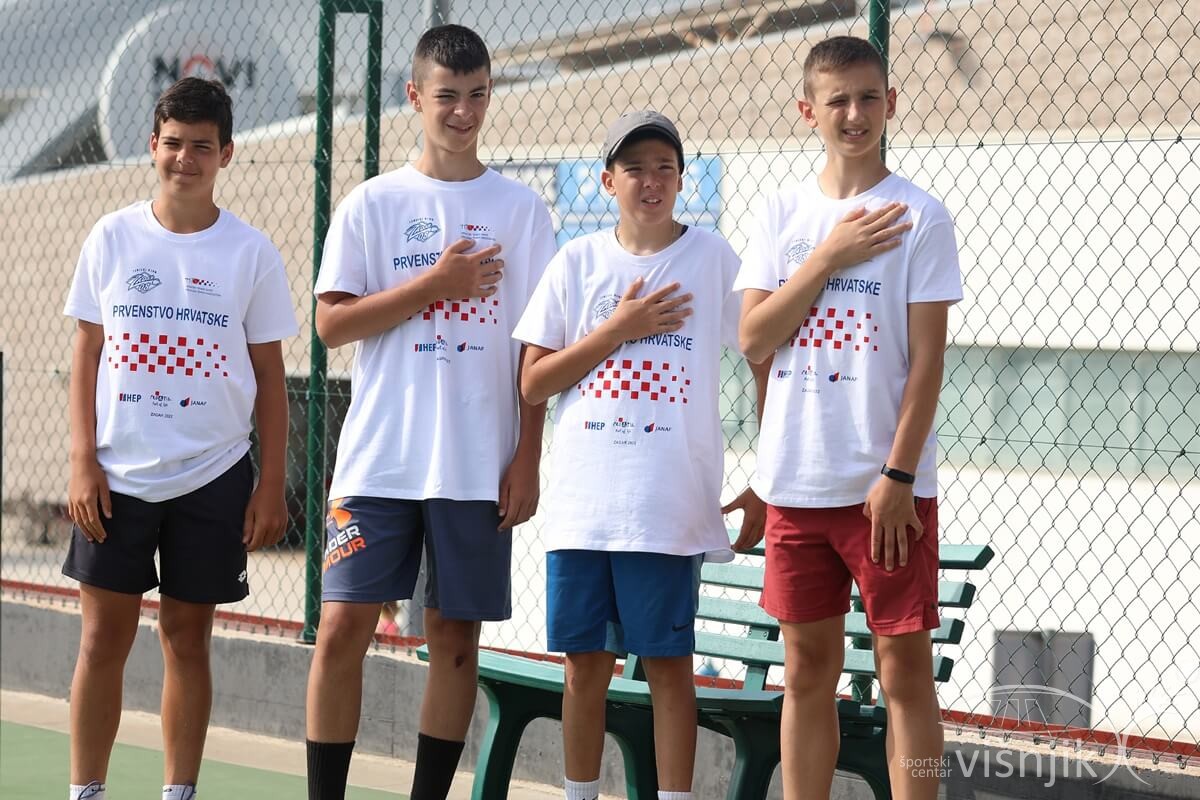 Na Višnjiku otvoreno tenisko Prvenstvo Hrvatske do 14 godina