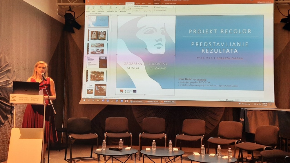 PREDSTAVLJENI REZULTATI PROJEKTA RECOLOR Završena je restauracija spomenika Sfinga, kreće obnova ogradnog zida, ograde i metalnih vrata, a u budućnosti i cijelog parka