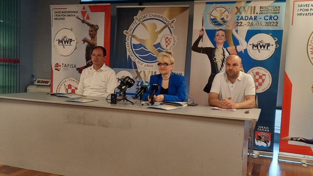 VIŠNJIK JE SPREMAN ZA EUROPSKO PRVENSTVO U MAŽORET SPORTU U Zadar dolazi preko 4 tisuće sudionika koji će svoje vještine mažoreta i pom pona pokazati u 5 dana natjecanja